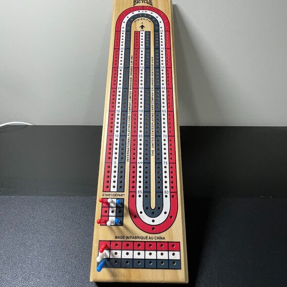 Bicycle Cribbage Card Game Board - Picture 3 of 6